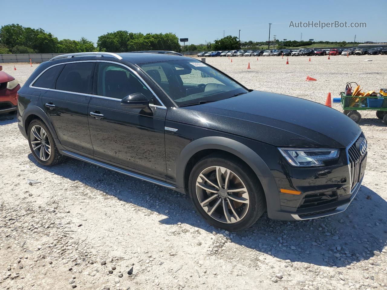 2019 Audi A4 Allroad Premium Plus Black vin: WA18NAF49KA006696