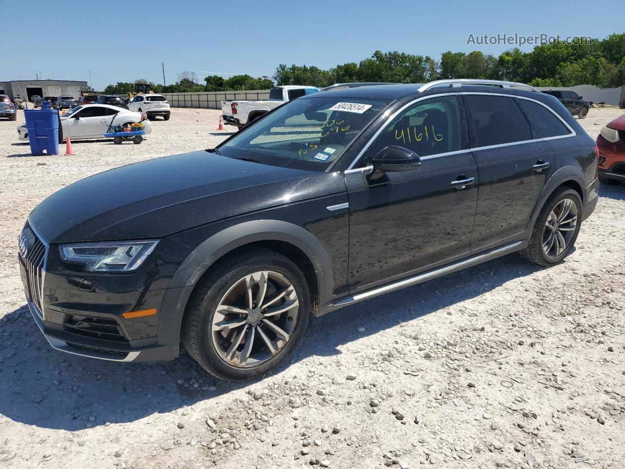 2019 Audi A4 Allroad Premium Plus Black vin: WA18NAF49KA006696