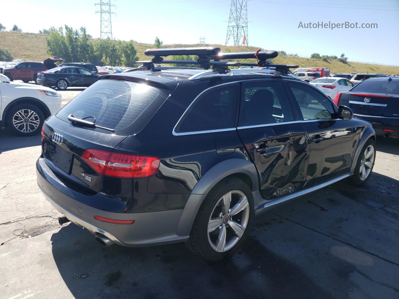 2013 Audi A4 Allroad Premium Черный vin: WA19FAFL0DA119822