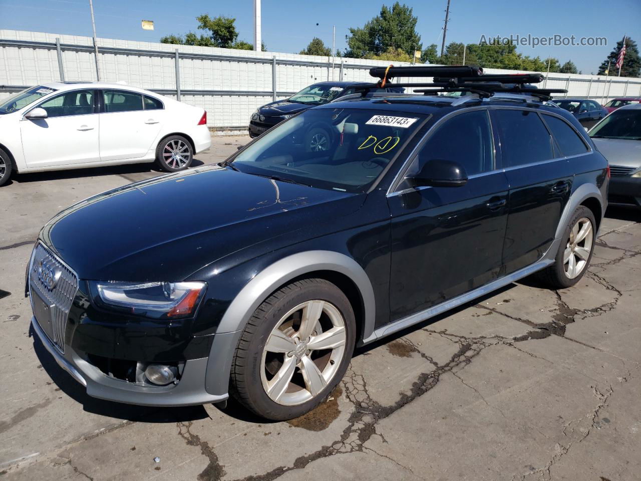 2013 Audi A4 Allroad Premium Черный vin: WA19FAFL0DA119822