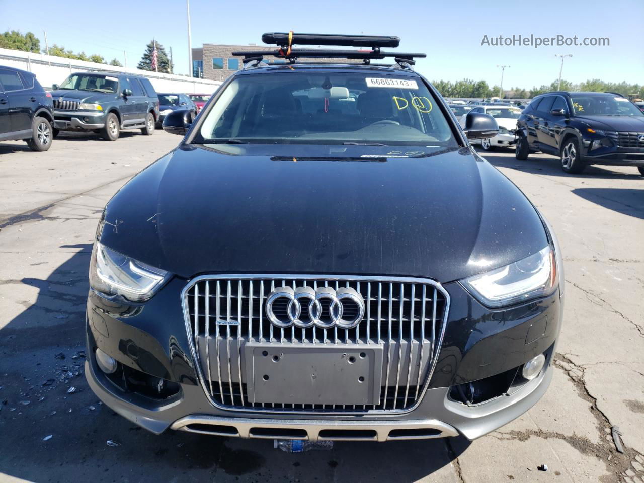 2013 Audi A4 Allroad Premium Черный vin: WA19FAFL0DA119822