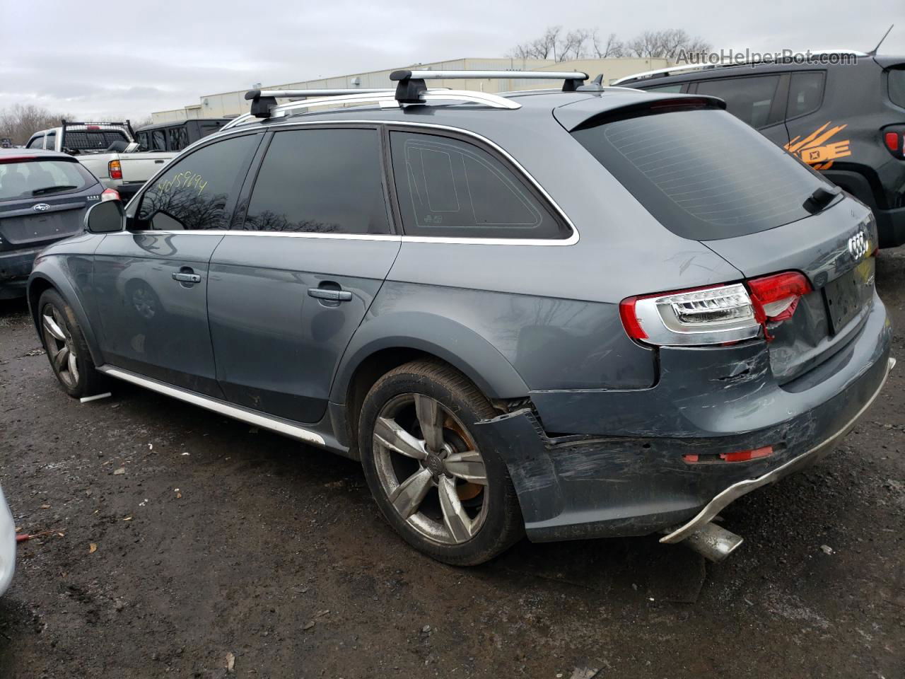 2013 Audi A4 Allroad Premium Серый vin: WA19FAFL2DA126237