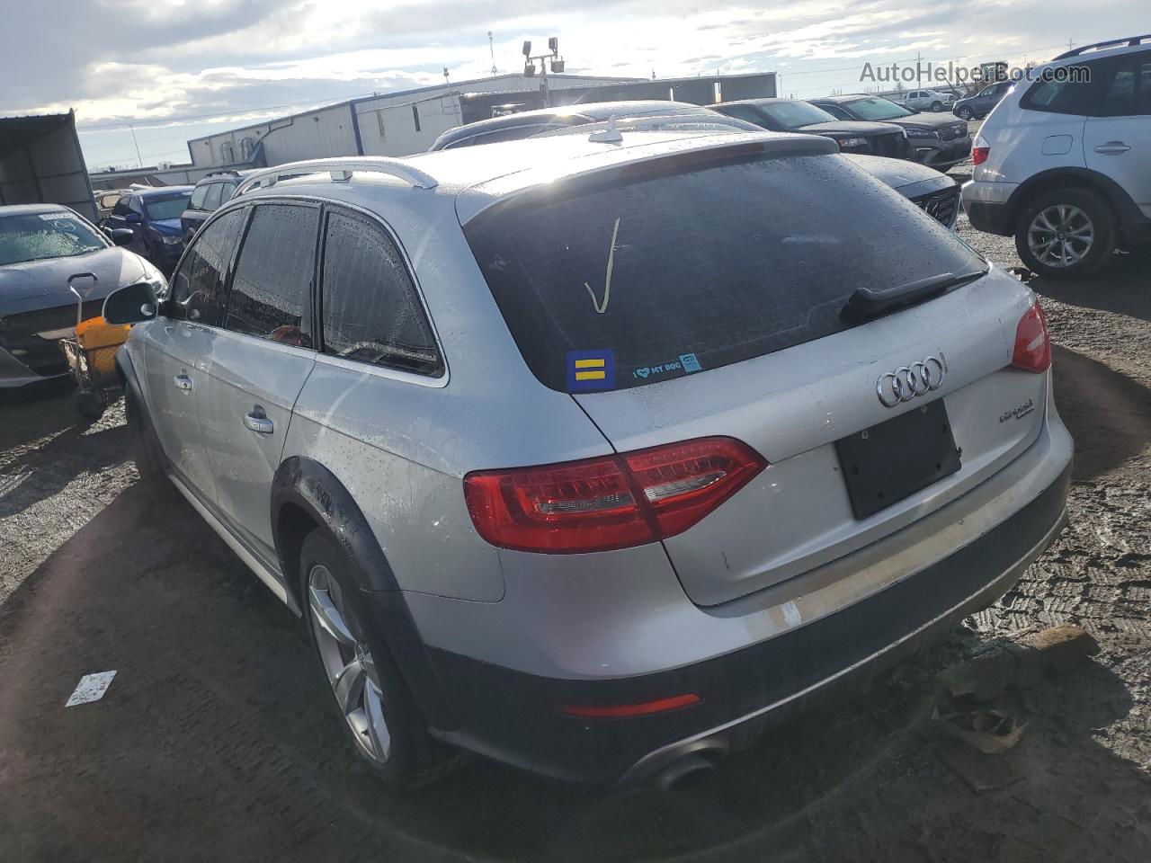 2013 Audi A4 Allroad Premium Silver vin: WA19FAFL5DA203635