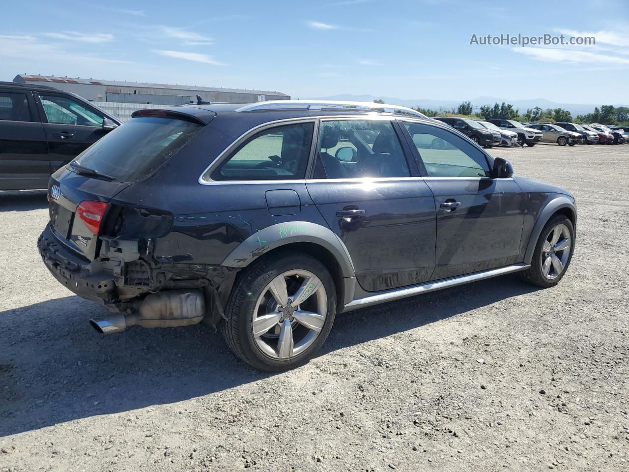 2013 Audi A4 Allroad Premium Синий vin: WA19FAFL9DA136411