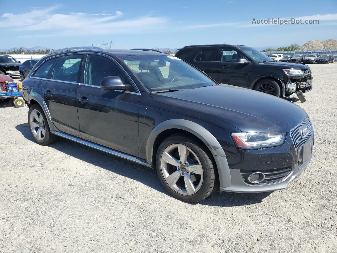 2013 Audi A4 Allroad Premium Синий vin: WA19FAFL9DA136411