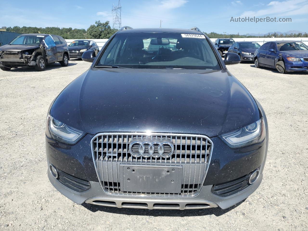 2013 Audi A4 Allroad Premium Синий vin: WA19FAFL9DA136411