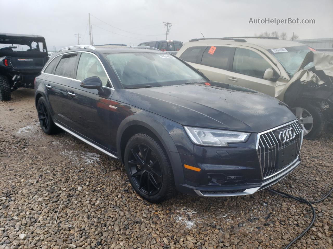 2017 Audi A4 Allroad Prestige Черный vin: WA19NAF40HA152286