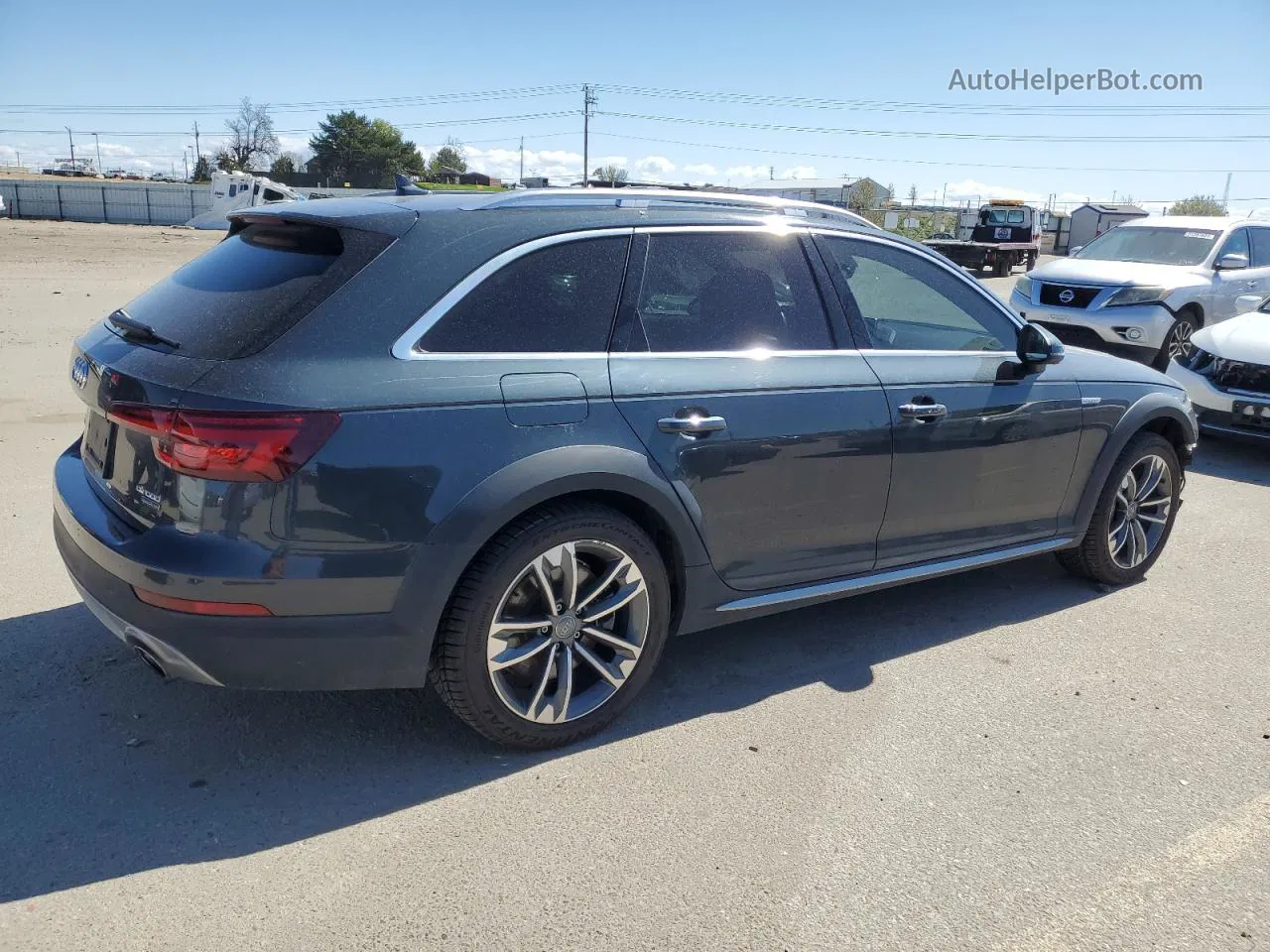 2018 Audi A4 Allroad Prestige Черный vin: WA19NAF40JA119567