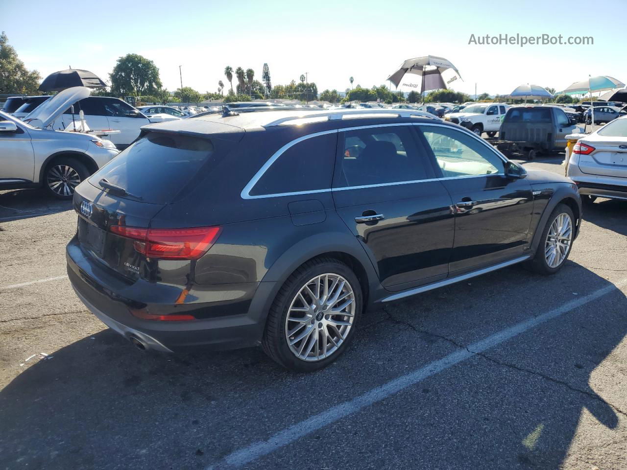 2017 Audi A4 Allroad Prestige Черный vin: WA19NAF46HA145536