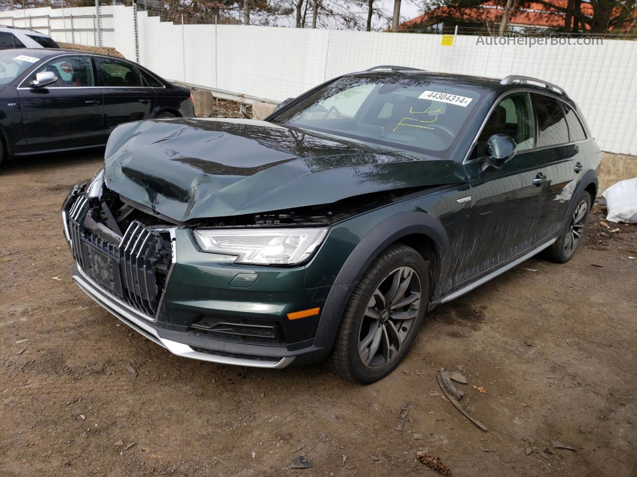 2017 Audi A4 Allroad Prestige Зеленый vin: WA19NBF47HA081738