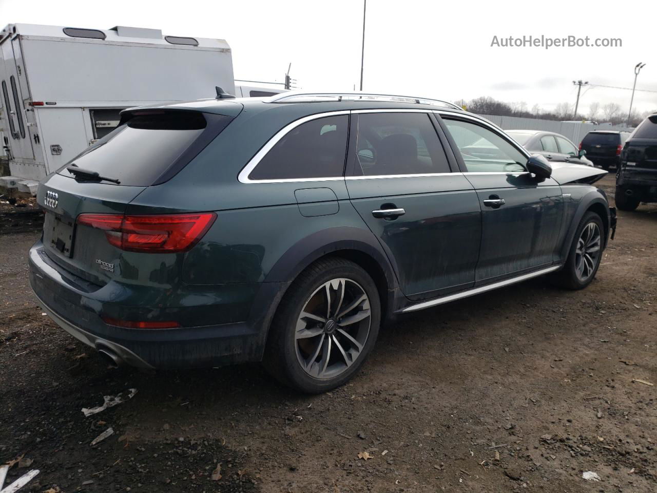 2017 Audi A4 Allroad Prestige Зеленый vin: WA19NBF47HA081738