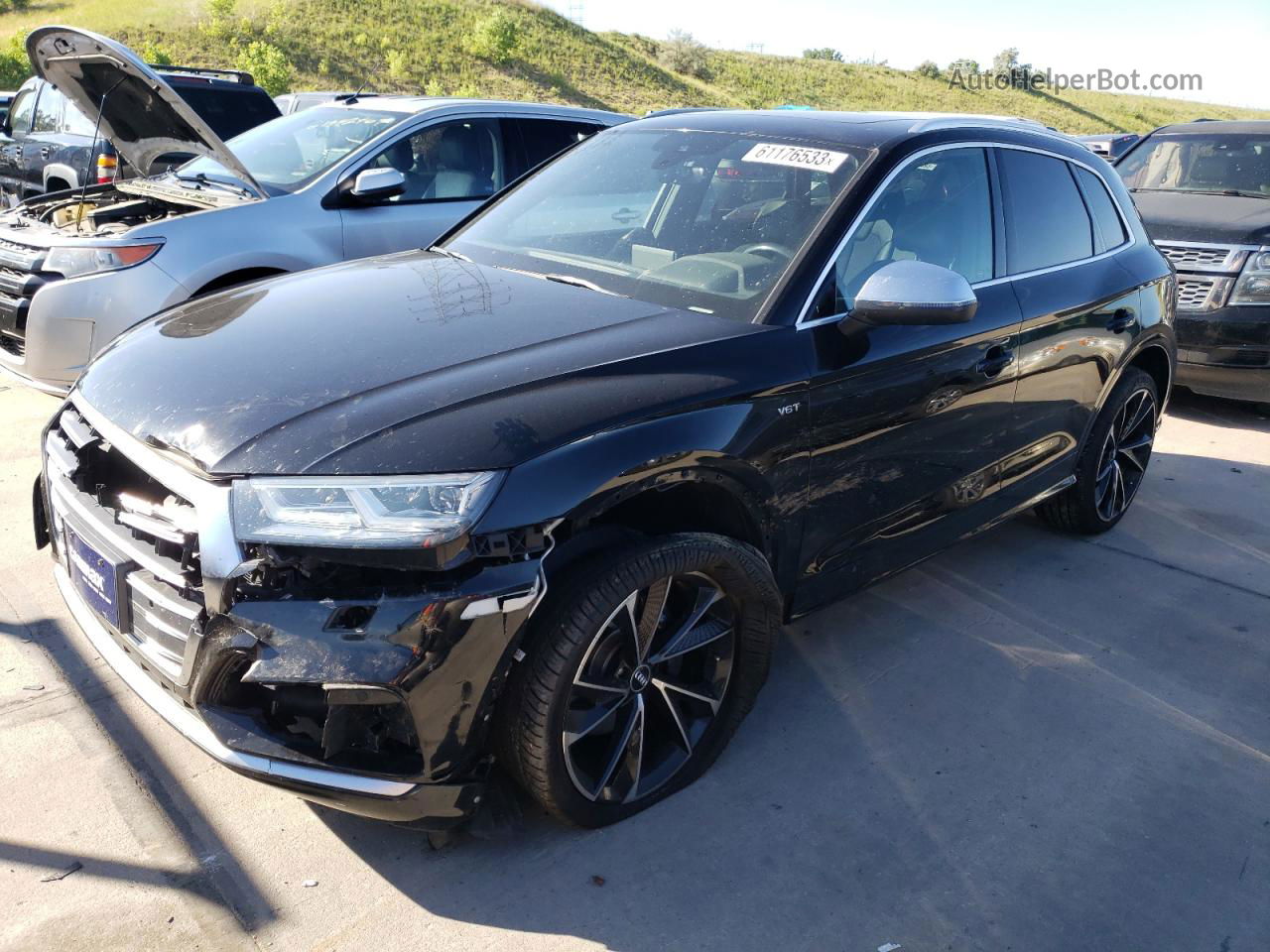 2018 Audi Sq5 Premium Plus Black vin: WA1A4AFY0J2007915