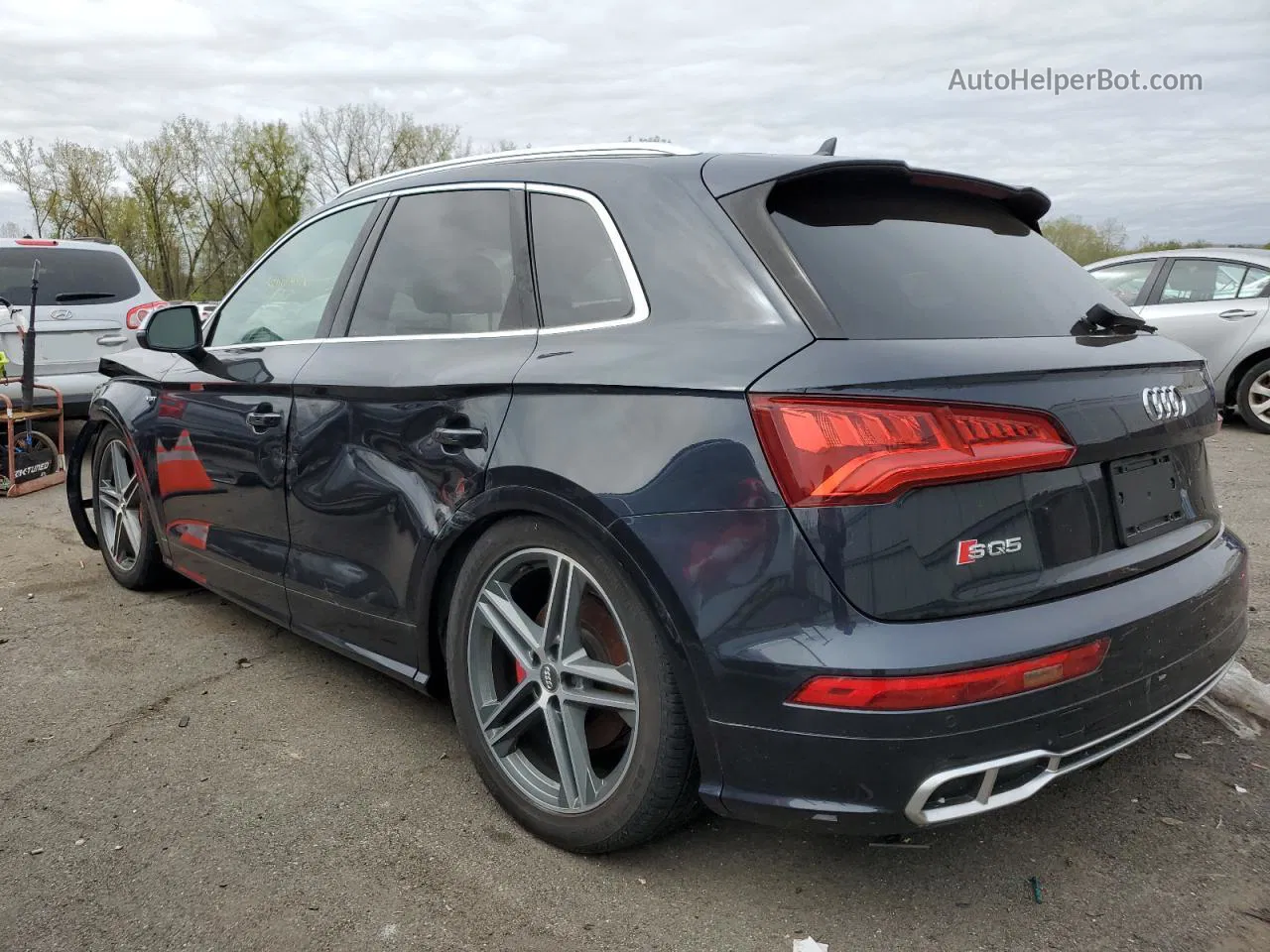 2018 Audi Sq5 Premium Plus Blue vin: WA1A4AFY0J2013908