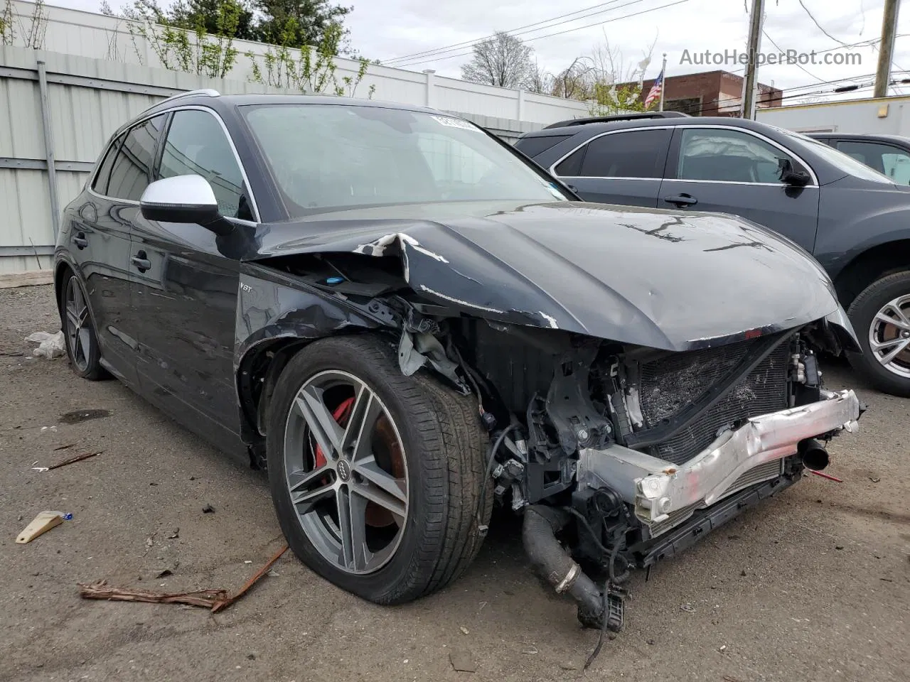 2018 Audi Sq5 Premium Plus Синий vin: WA1A4AFY0J2013908