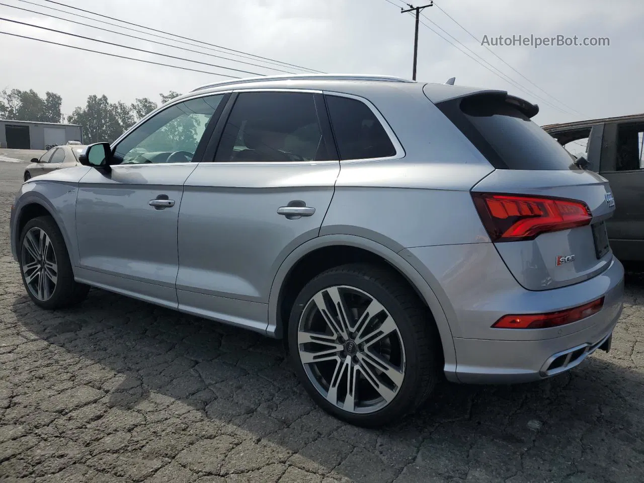 2018 Audi Sq5 Premium Plus Silver vin: WA1A4AFY0J2025024