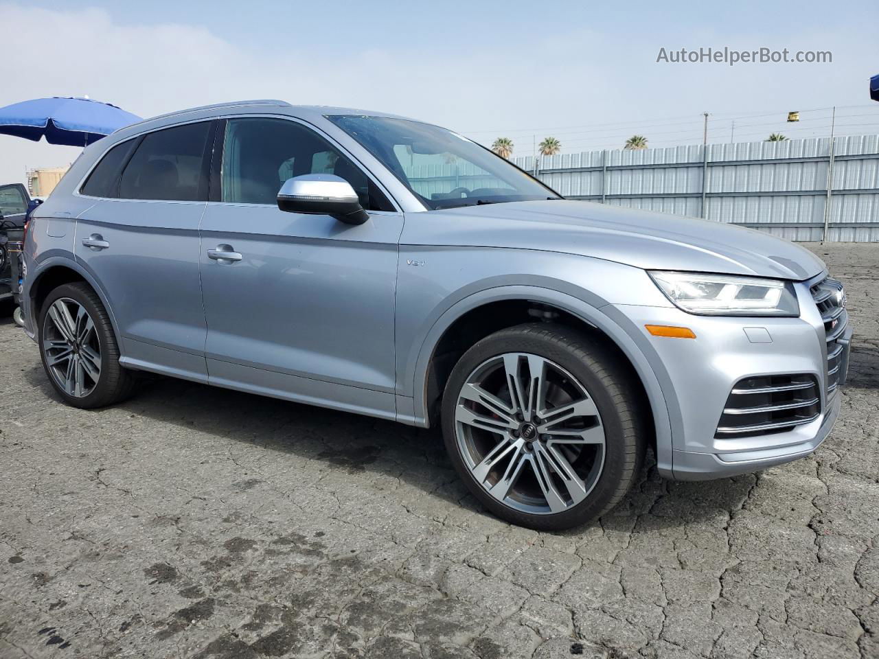 2018 Audi Sq5 Premium Plus Silver vin: WA1A4AFY0J2025024