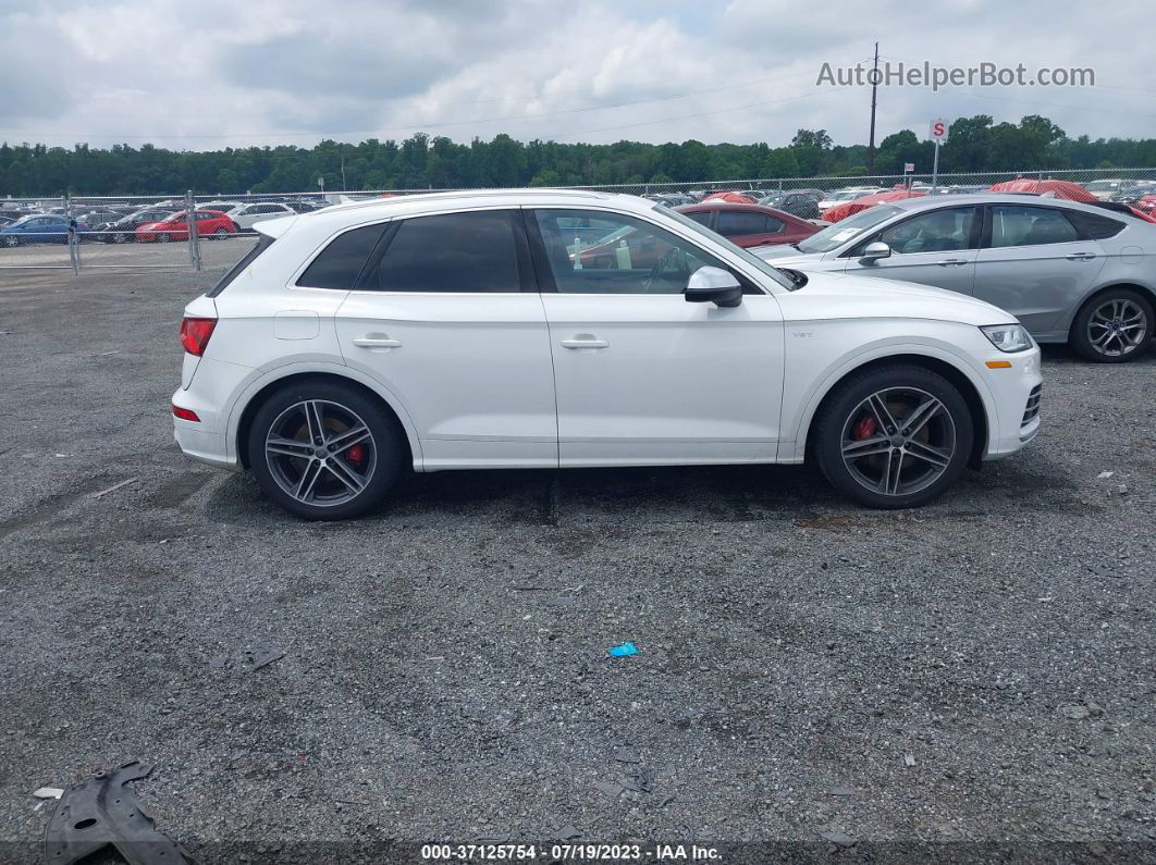 2018 Audi Sq5 Premium Plus White vin: WA1A4AFY0J2117265