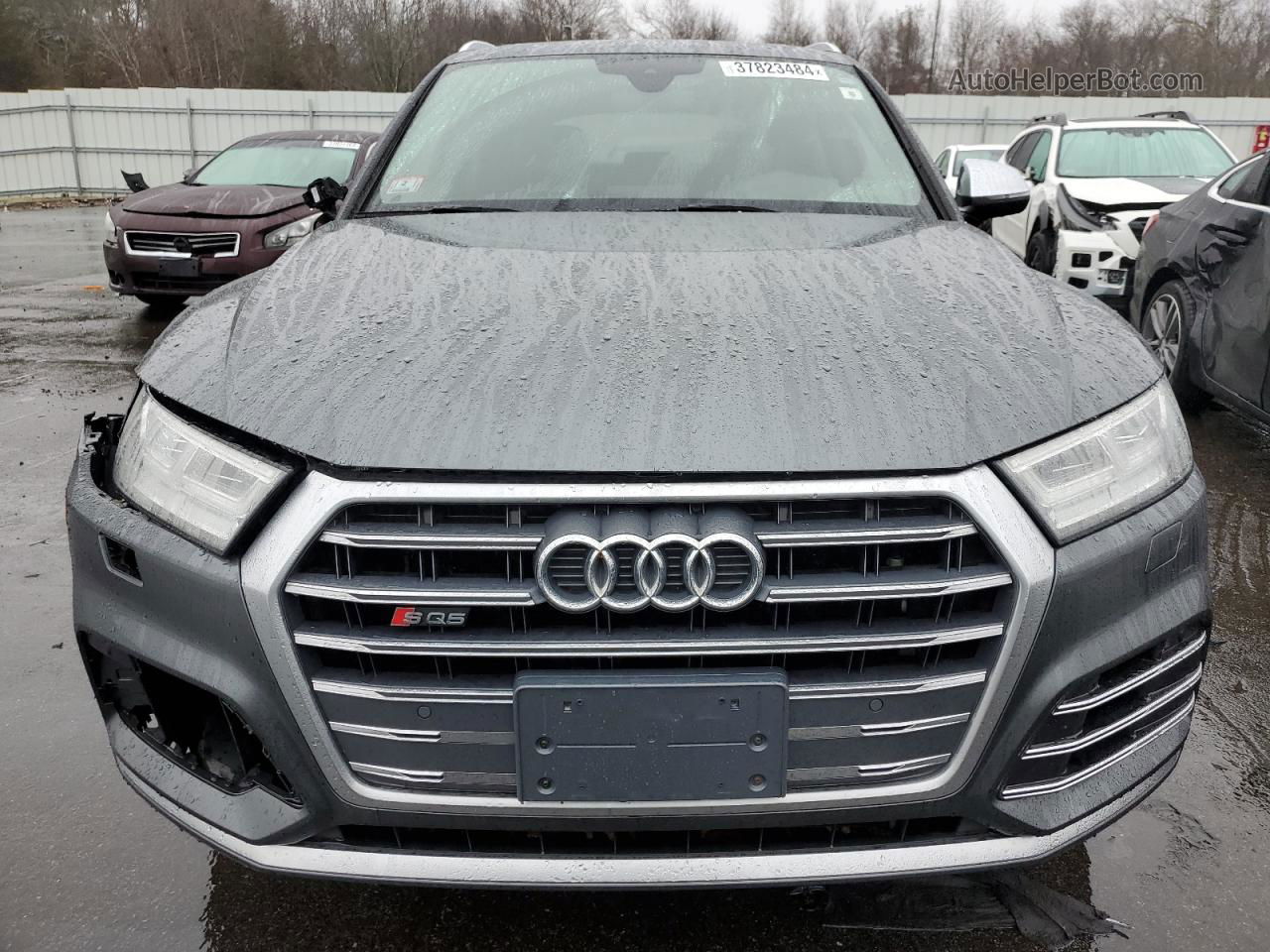 2018 Audi Sq5 Premium Plus Gray vin: WA1A4AFY1J2006305