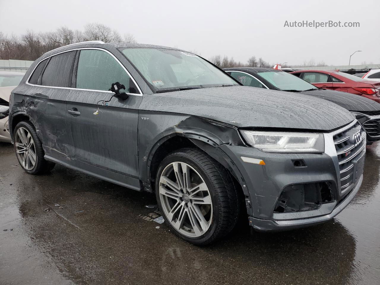 2018 Audi Sq5 Premium Plus Gray vin: WA1A4AFY1J2006305