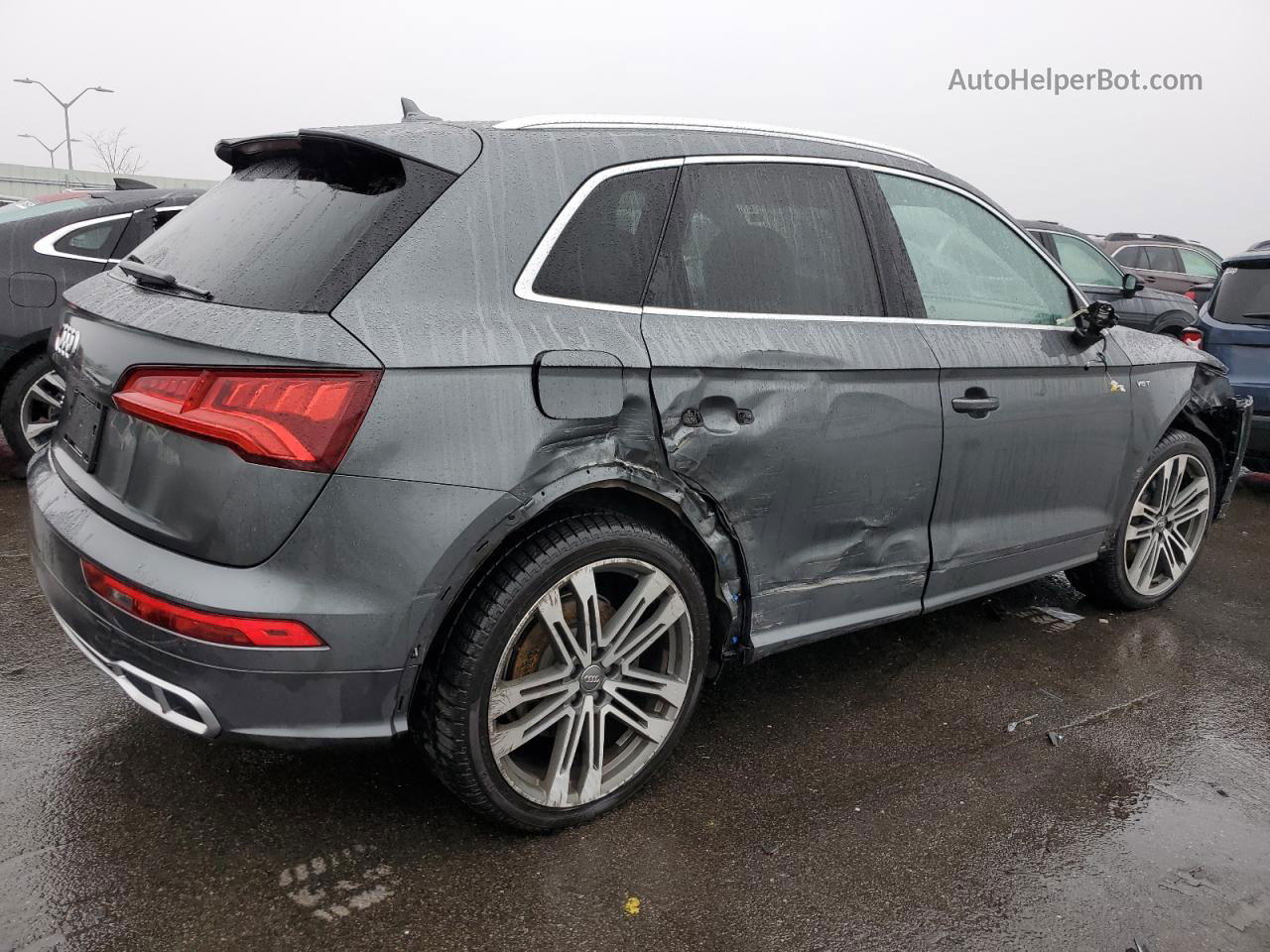 2018 Audi Sq5 Premium Plus Gray vin: WA1A4AFY1J2006305