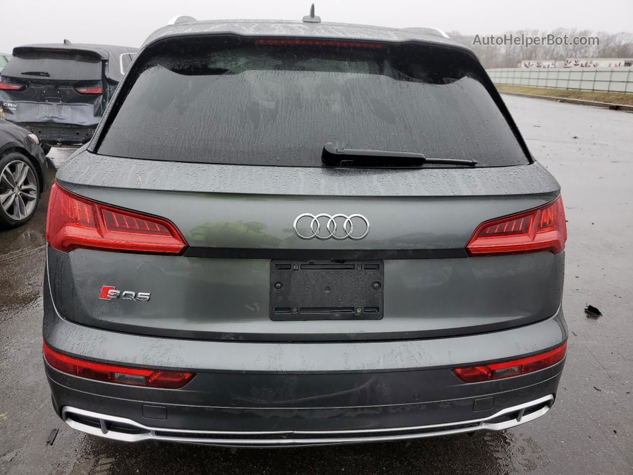 2018 Audi Sq5 Premium Plus Gray vin: WA1A4AFY1J2006305