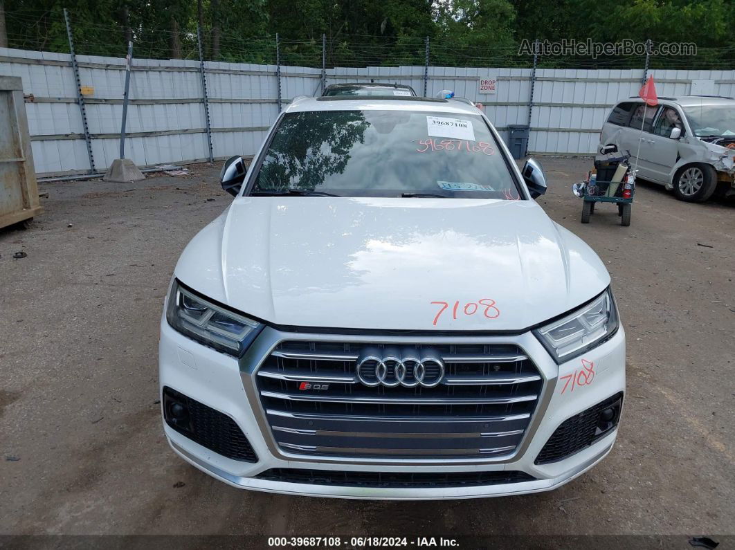 2018 Audi Sq5 3.0t Premium Plus White vin: WA1A4AFY1J2008622