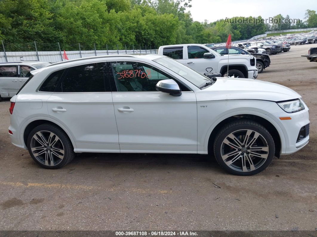 2018 Audi Sq5 3.0t Premium Plus White vin: WA1A4AFY1J2008622