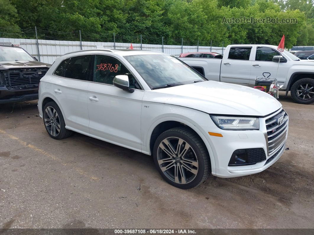 2018 Audi Sq5 3.0t Premium Plus White vin: WA1A4AFY1J2008622