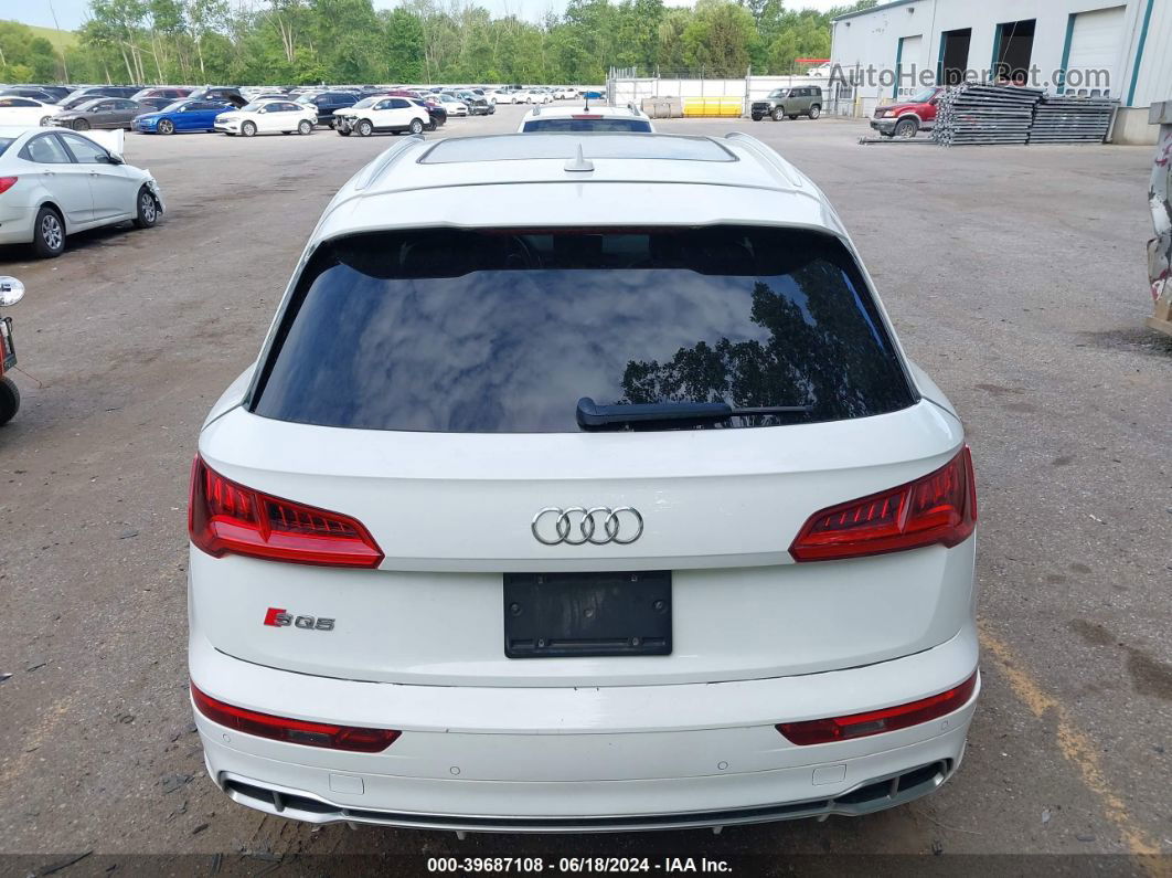 2018 Audi Sq5 3.0t Premium Plus White vin: WA1A4AFY1J2008622