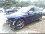 2018 Audi Sq5 Premium Plus Синий vin: WA1A4AFY1J2071154