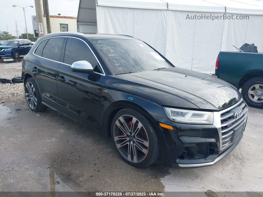 2018 Audi Sq5 Premium Plus Черный vin: WA1A4AFY1J2090268