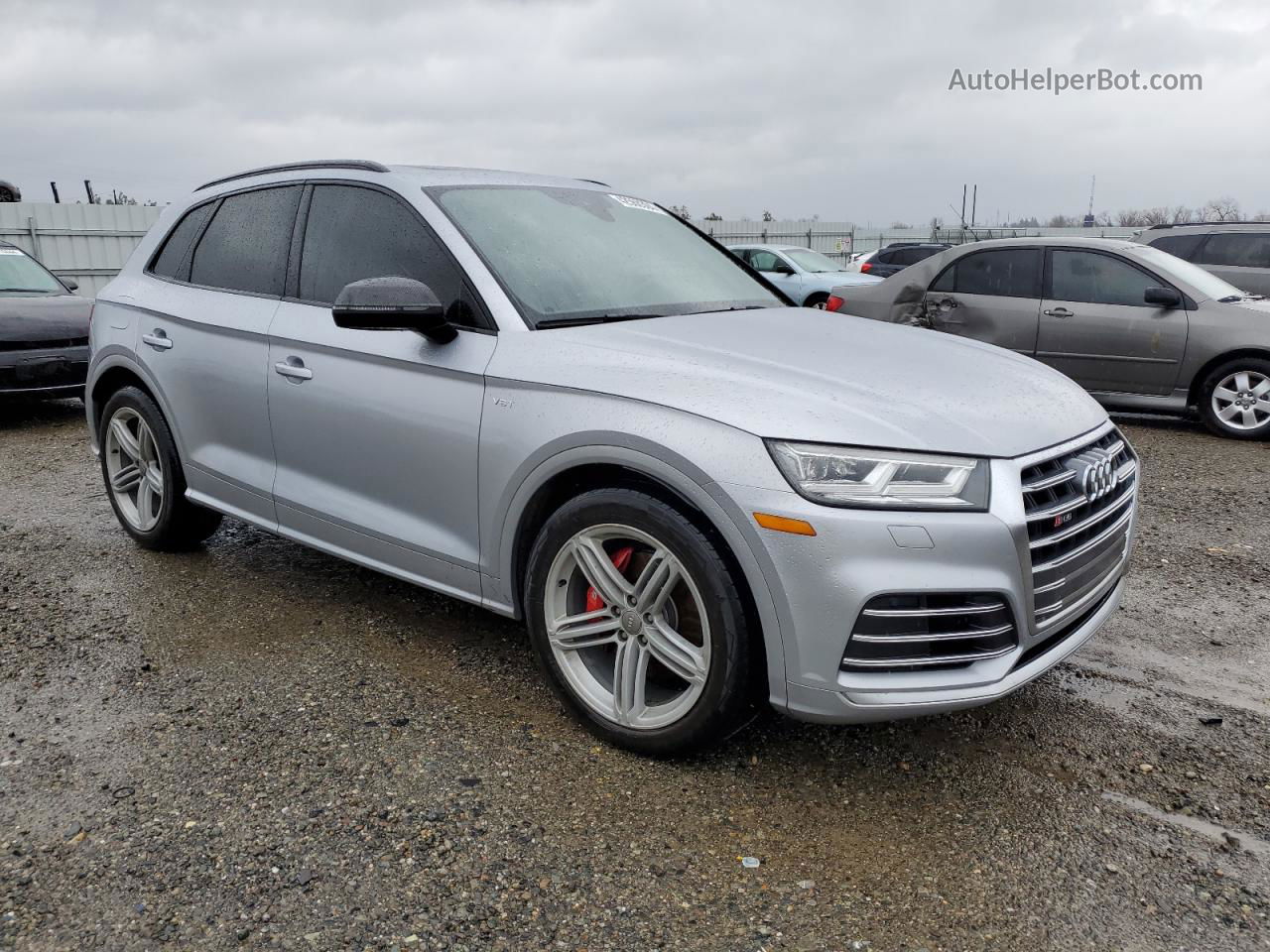 2018 Audi Sq5 Premium Plus Silver vin: WA1A4AFY1J2124208