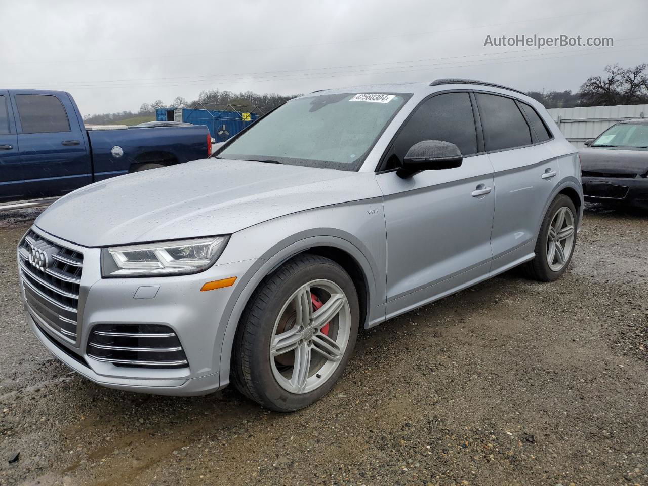 2018 Audi Sq5 Premium Plus Silver vin: WA1A4AFY1J2124208