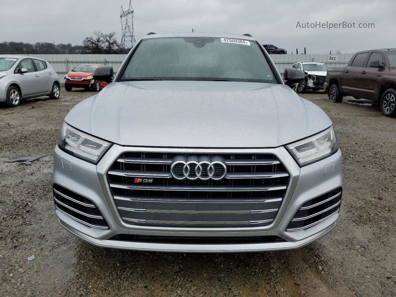 2018 Audi Sq5 Premium Plus Silver vin: WA1A4AFY1J2124208