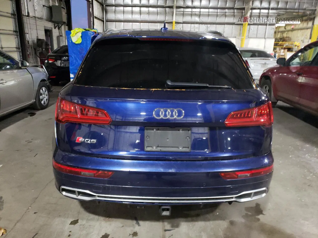 2018 Audi Sq5 Premium Plus Blue vin: WA1A4AFY2J2087511