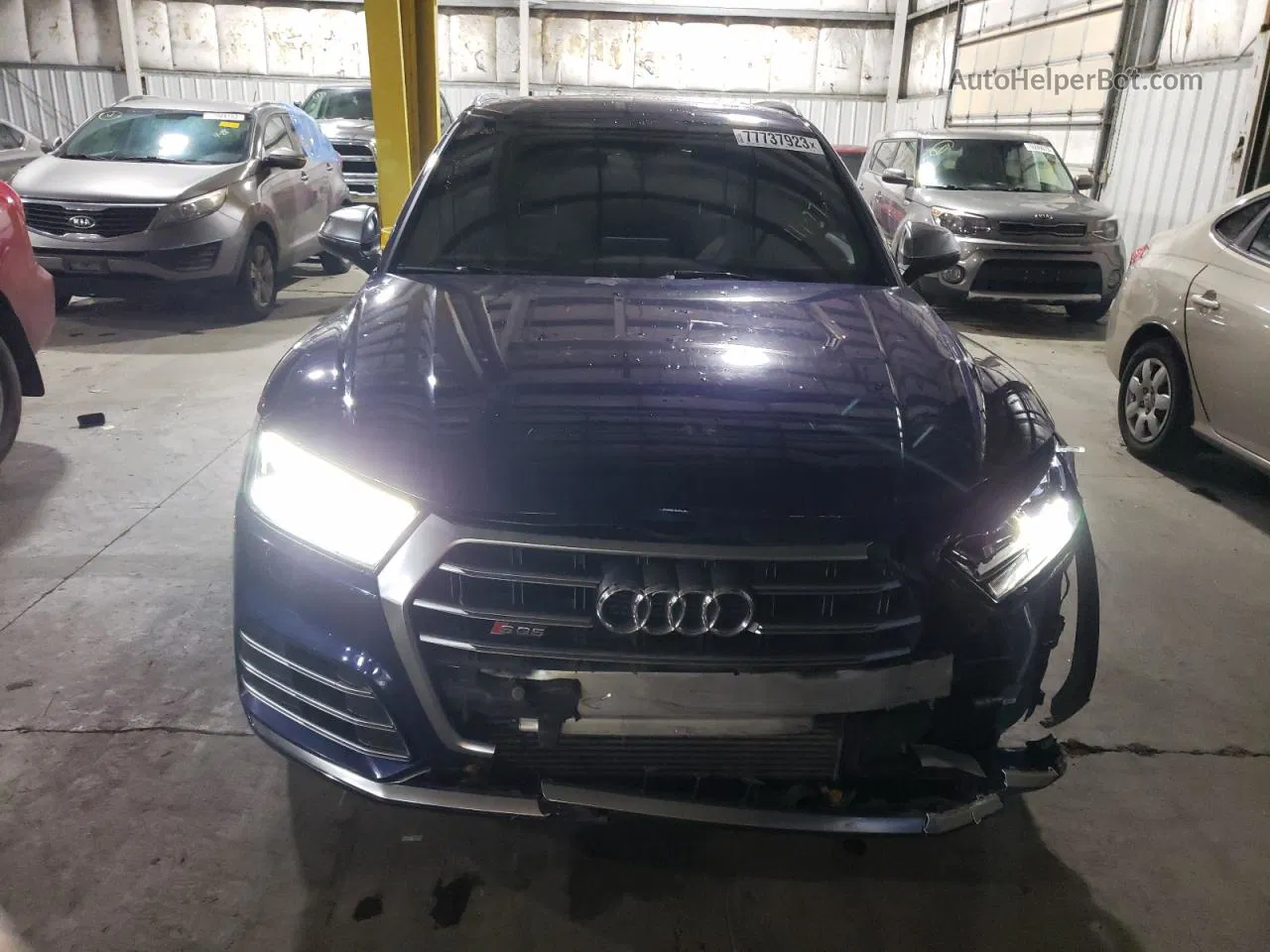 2018 Audi Sq5 Premium Plus Blue vin: WA1A4AFY2J2087511