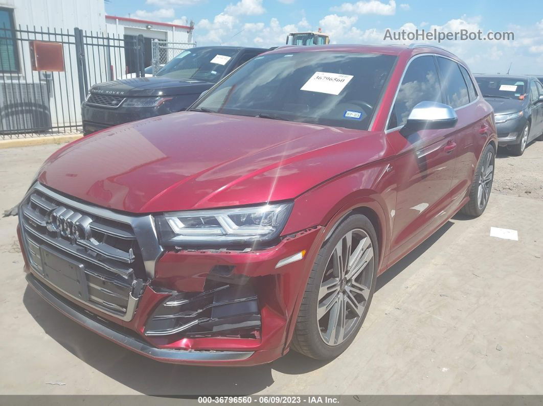 2018 Audi Sq5 Premium Plus Red vin: WA1A4AFY2J2116845