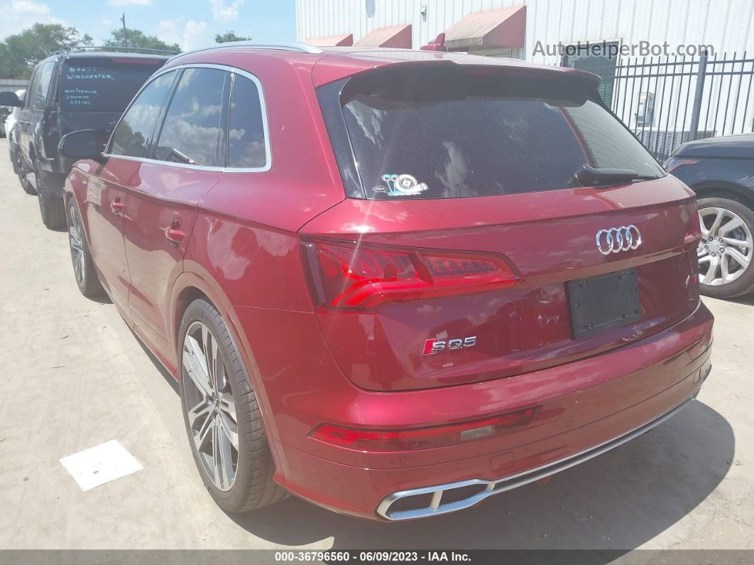 2018 Audi Sq5 Premium Plus Red vin: WA1A4AFY2J2116845