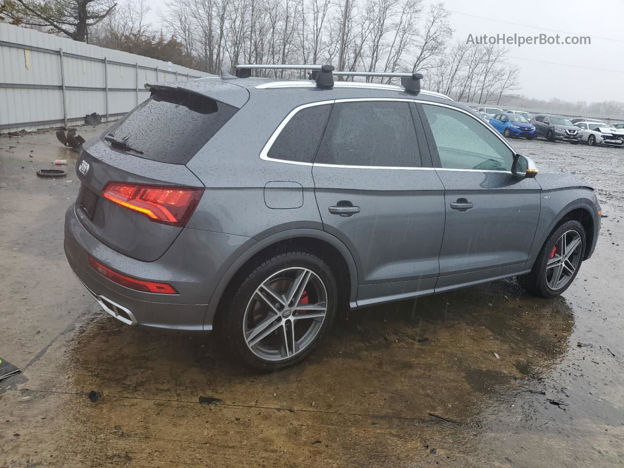 2018 Audi Sq5 Premium Plus Silver vin: WA1A4AFY2J2203130