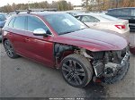 2018 Audi Sq5 3.0t Premium Plus Бордовый vin: WA1A4AFY3J2021453