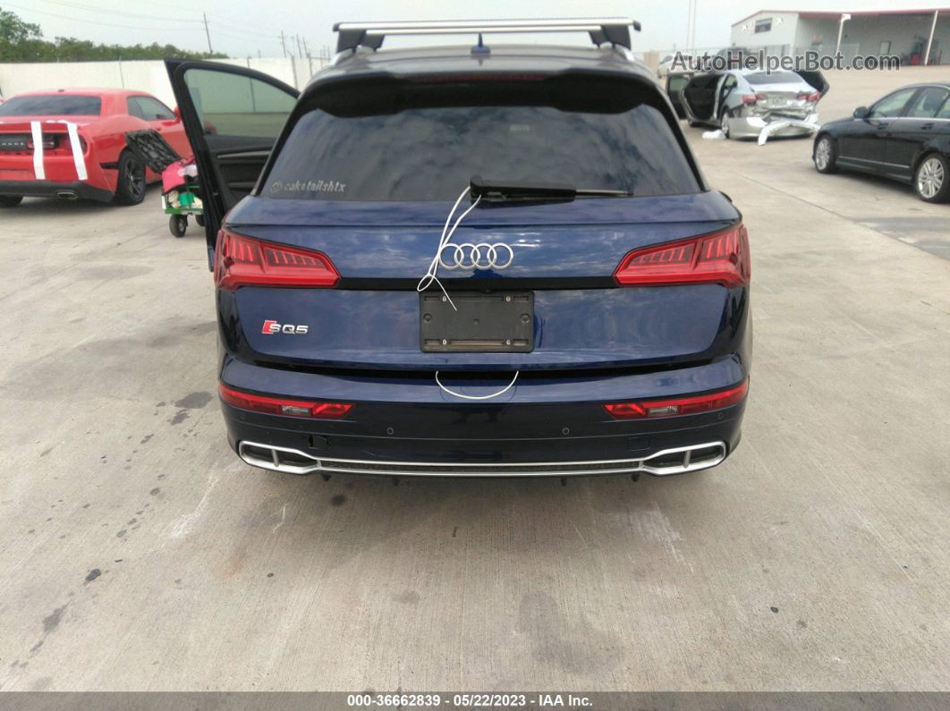 2018 Audi Sq5 Premium Plus Blue vin: WA1A4AFY3J2054551