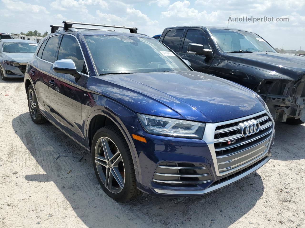 2018 Audi Sq5 Premium Plus Blue vin: WA1A4AFY3J2054551