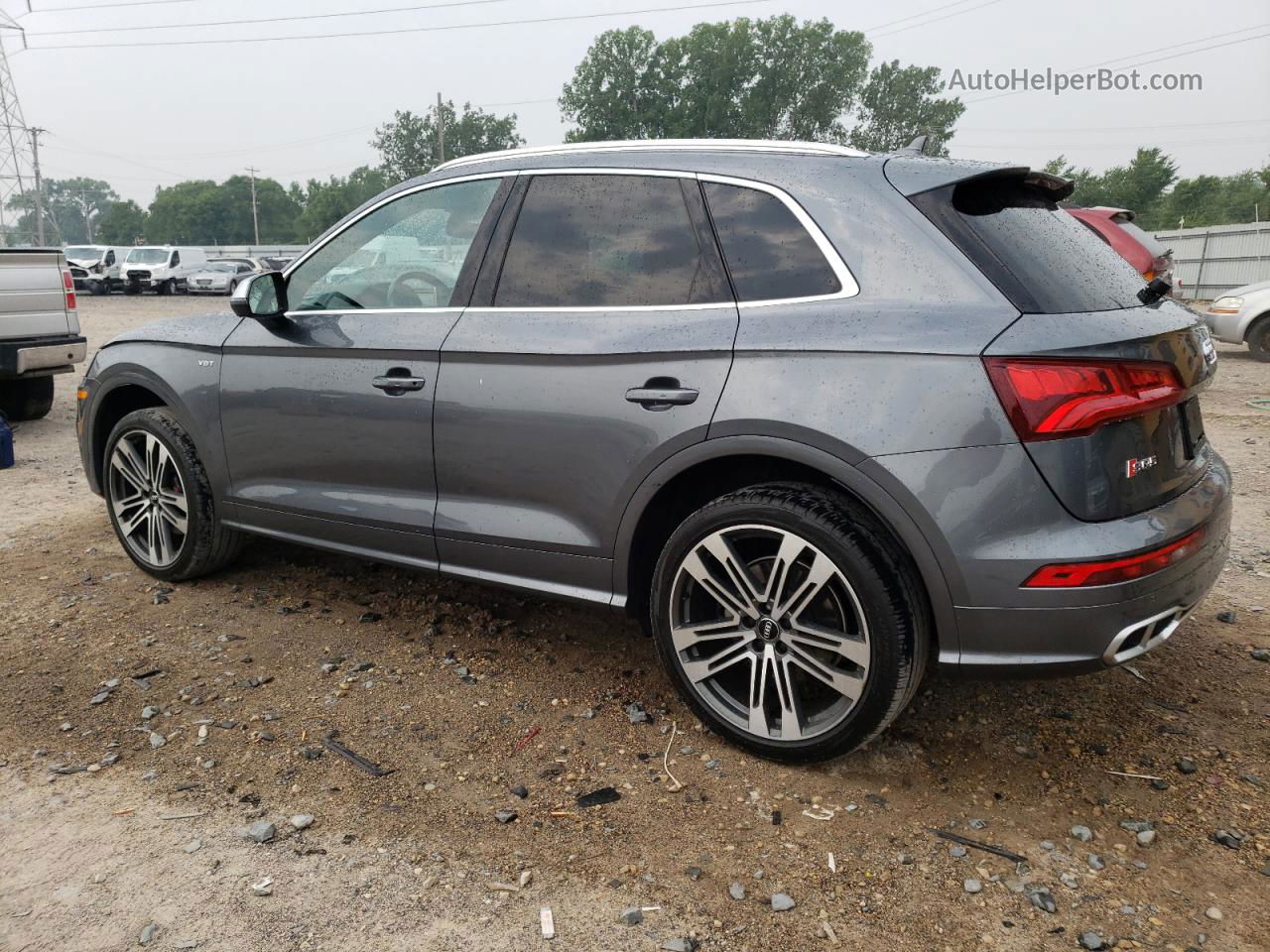 2018 Audi Sq5 Premium Plus Серый vin: WA1A4AFY3J2189741