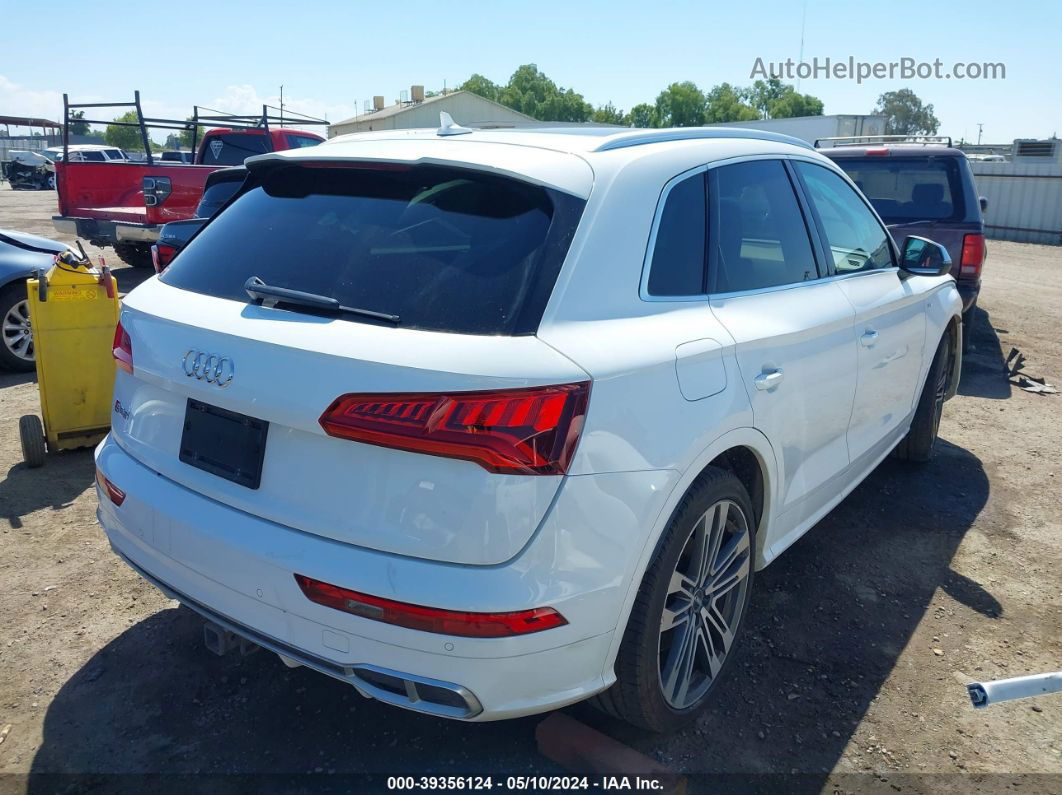 2018 Audi Sq5 3.0t Premium Plus White vin: WA1A4AFY3J2239344