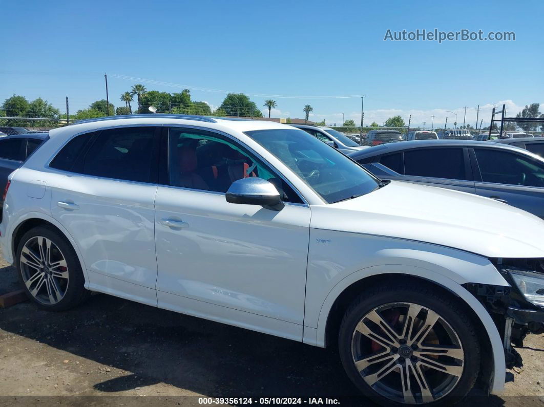 2018 Audi Sq5 3.0t Premium Plus White vin: WA1A4AFY3J2239344