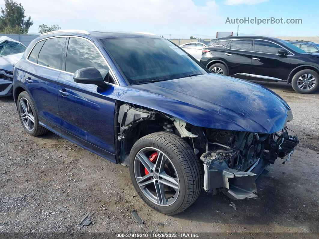 2018 Audi Sq5 3.0t Premium Plus Синий vin: WA1A4AFY4J2025687