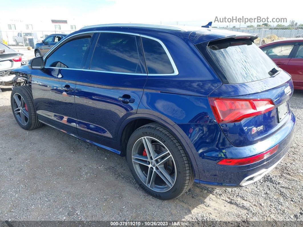 2018 Audi Sq5 3.0t Premium Plus Blue vin: WA1A4AFY4J2025687