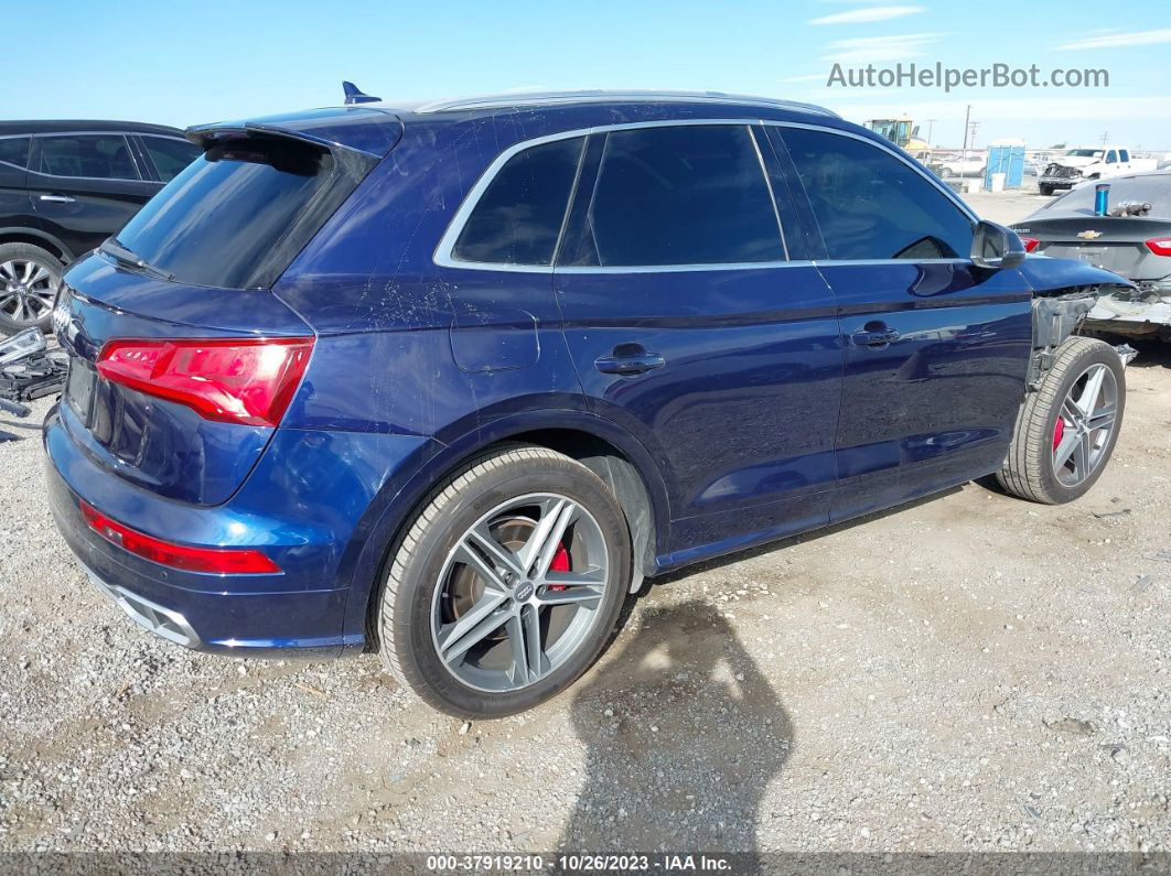 2018 Audi Sq5 3.0t Premium Plus Синий vin: WA1A4AFY4J2025687