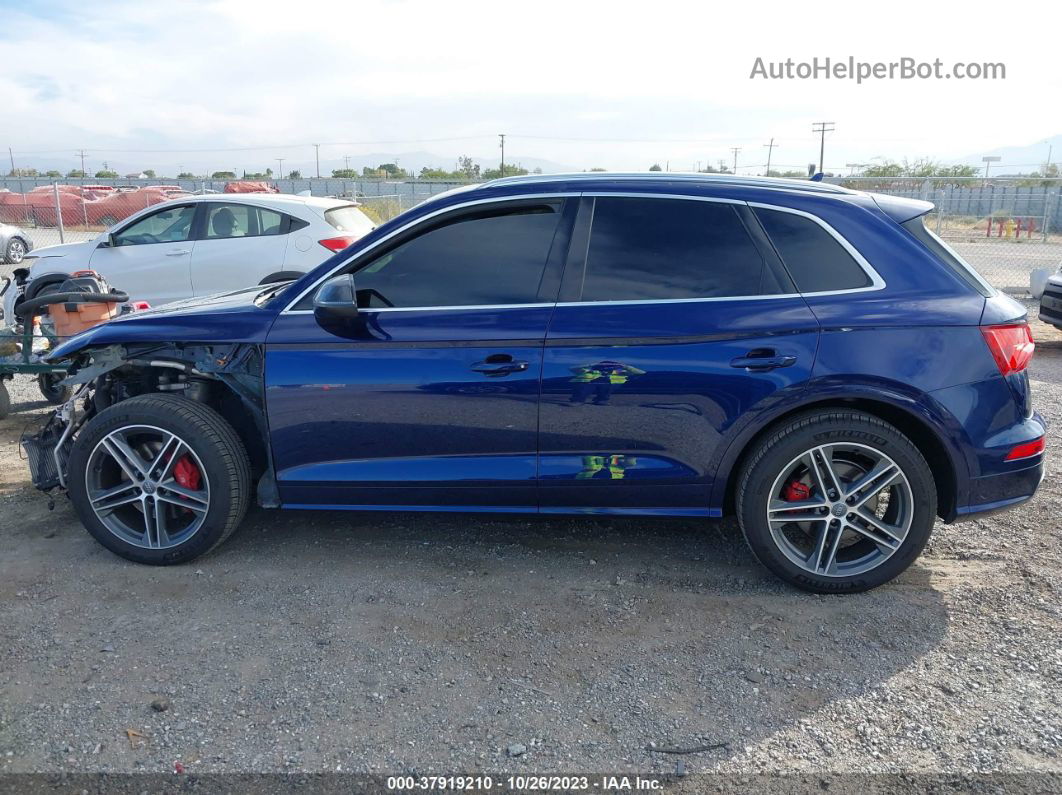 2018 Audi Sq5 3.0t Premium Plus Синий vin: WA1A4AFY4J2025687