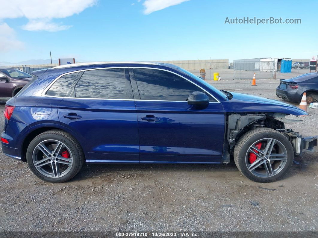 2018 Audi Sq5 3.0t Premium Plus Синий vin: WA1A4AFY4J2025687